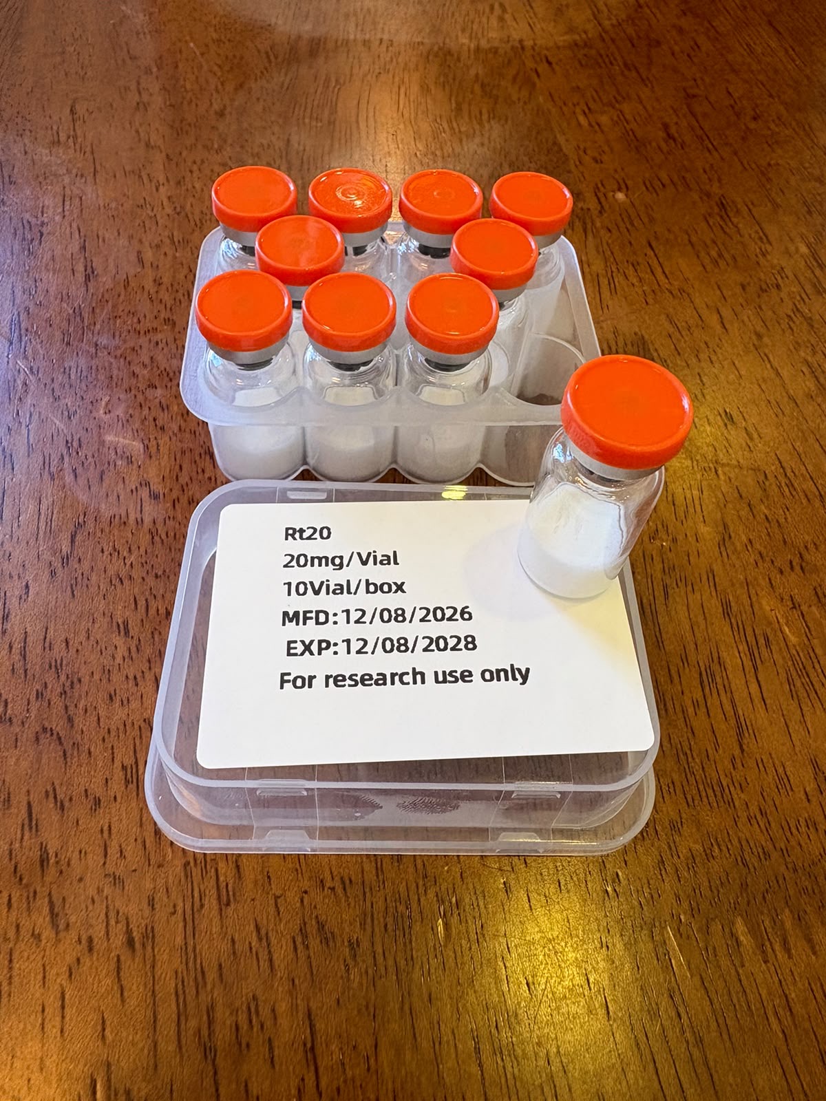 Retatrutide 20mg product photograph