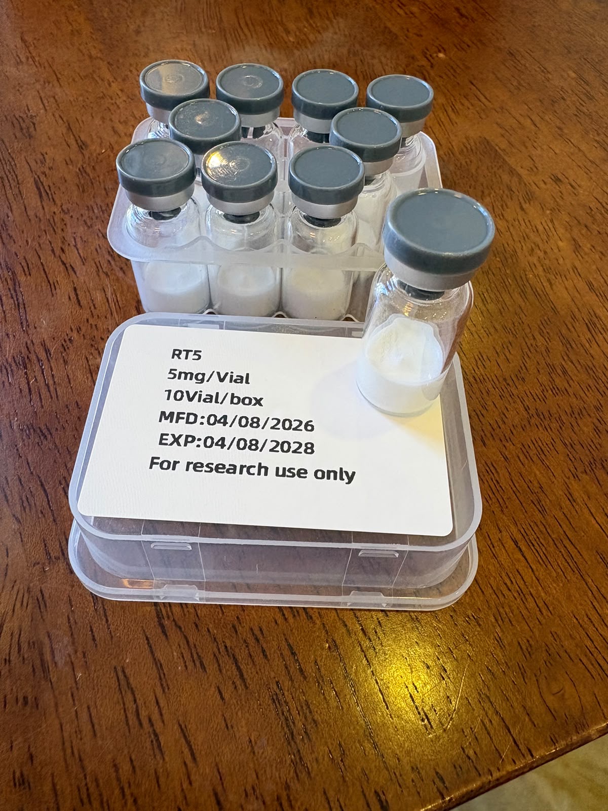 Retatrutide 5mg product photograph