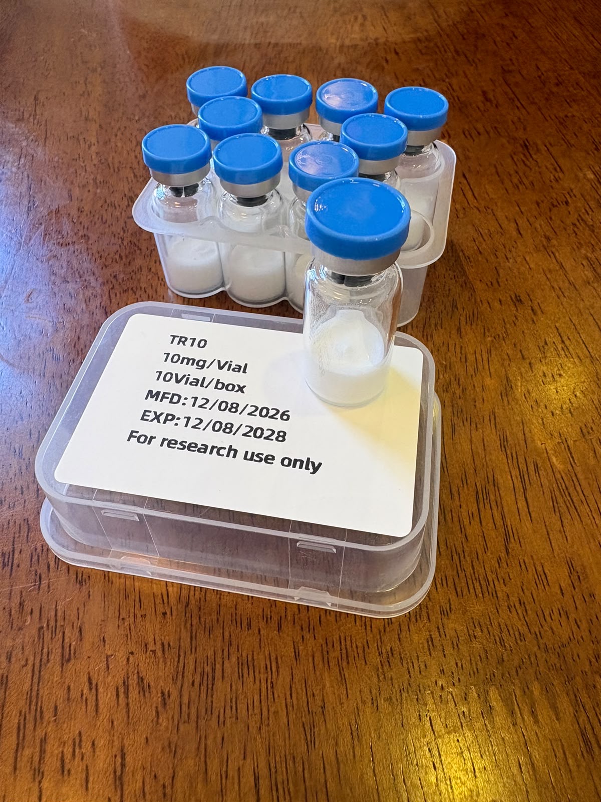 Tirzepatide 10mg product photograph