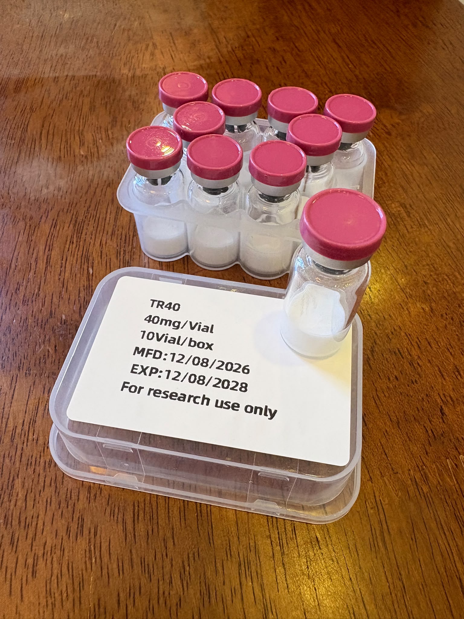 Tirzepatide 40mg product photograph